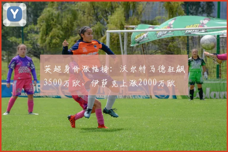 英超身价涨幅榜：沃尔特马德狂飙3500万欧，伊萨克上涨2000万欧